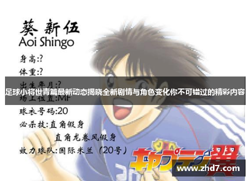 足球小将世青篇最新动态揭晓全新剧情与角色变化你不可错过的精彩内容